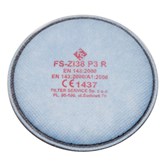 Filtr przeciwpyłowy ZI38 P3 węglem aktywnym, zamiennik 3M 2138 - Filter Service