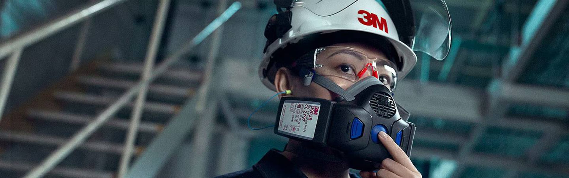 Jak dobrać rozmiar i prawidłowo dopasować półmaskę 3M?