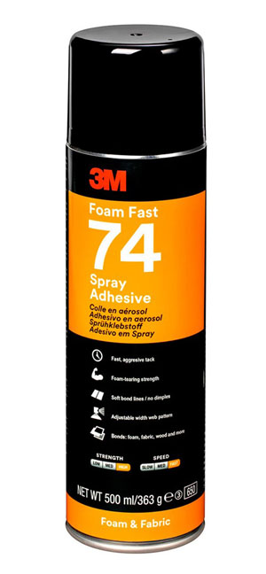 Klej w areozolu Foam Fast 74 Spray 500ml